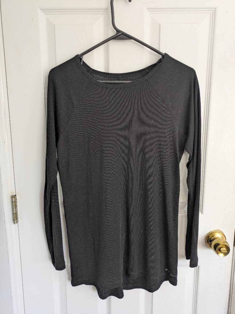 Eddie Bauer Black Long Sleeve Tunic Top – Women's S